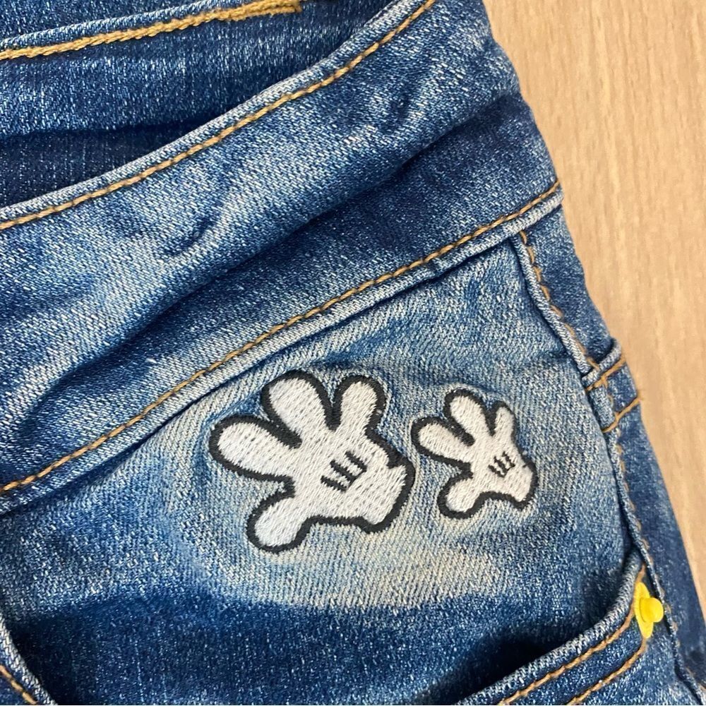 Disney Mickey Mouse Vintage Jean Capris - Picture 8 of 12